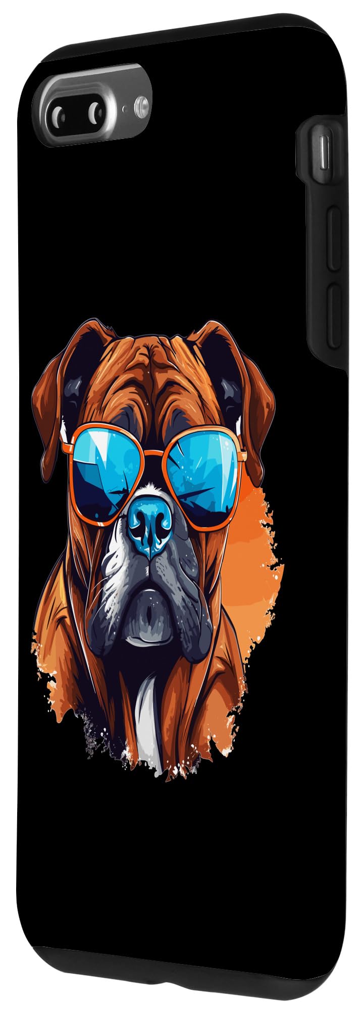 iPhone 7 Plus/8 Plus Boxer Dog Breed Pet with Sunglasses Case iPhone 7 Plus/8 Plus