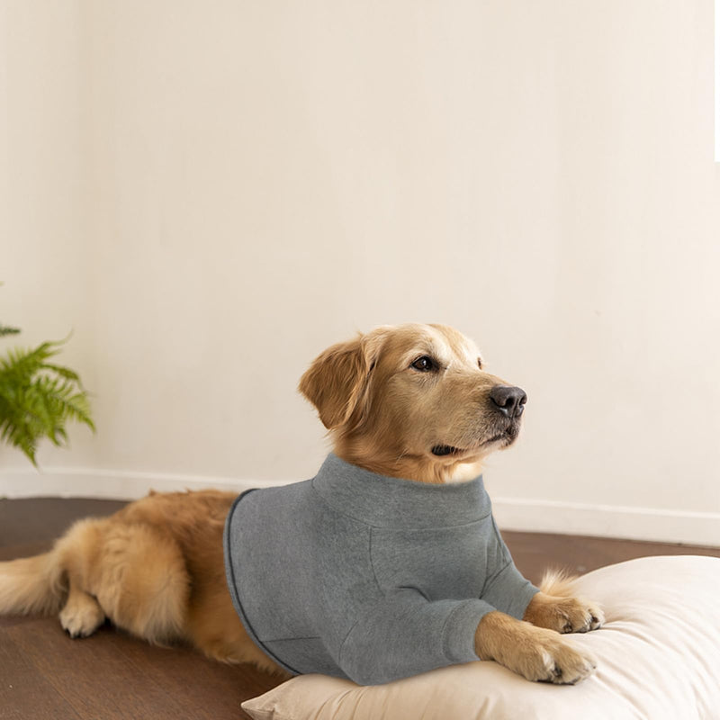 IDOMIK Dog Recovery Sleeve, Dog Surgery Recovery Suit Front Leg, Comfy Dog Joint Leg Sleeves After Surgery, Dog Elbow Braces Protector for Leg Injuries & Joint Pain, Dog Cone Collar Alternatives,Grey 3XL(Chest Girth:35.04"-40.16") Grey - PawsPlanet Australia