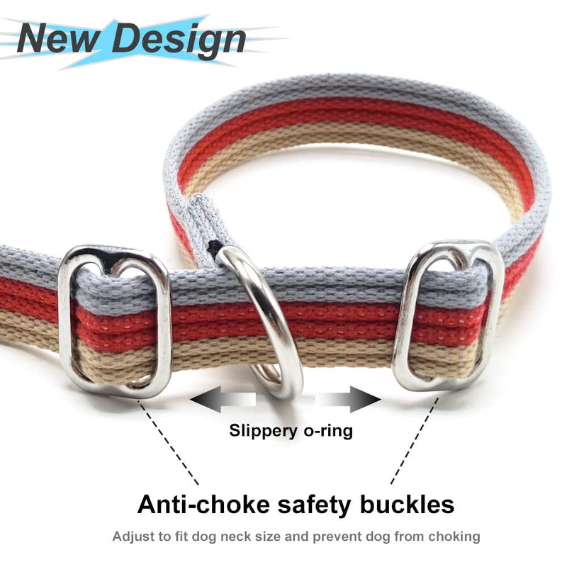 Boswany 10FT / 15FT / 20FT Anti-Choke Slip Lead Dog Leash, 1” Wide Soft Thick Long Training Leash for Strong Small Medium Large Dogs 1'' x 15 FT red - PawsPlanet Australia