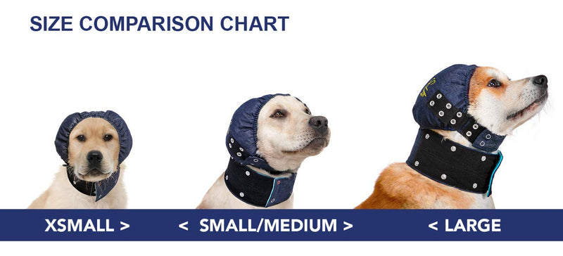 Medical Pet Shirt Head Cover, m