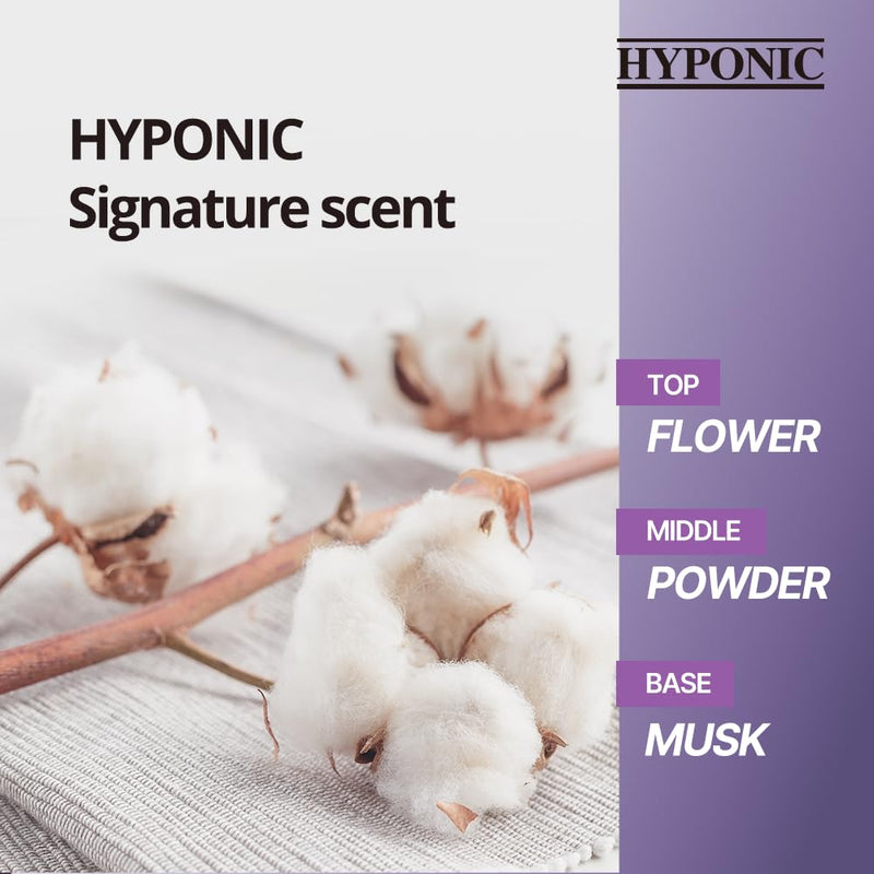 HYPONIC Hypoallergenic Moisture Detangling Mist Spray for All Pets (Baby Powder Scent, 237ml) - Used by Professional Groomer, Deodorizing Perfume Spray for Smelly Dogs & Cats