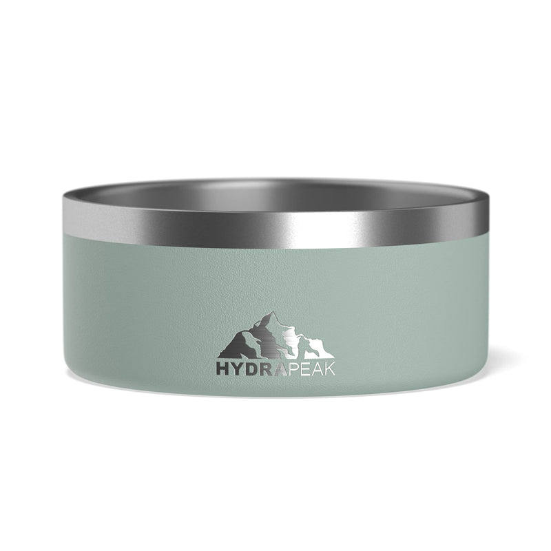 Hydrapeak Dog Bowl, Non Slip Stainless Steel, Dog Water Bowl, Dog Food Bowls, Large Sized Dog, Dog Dish, Dog Bowls Small Dogs, 32oz/64oz, Multiple Sizes, (8 Cup, Teal) 8 Cup