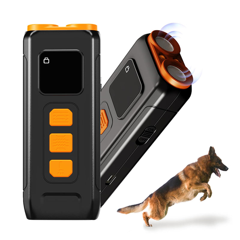 Ultrasonic Dog Bark Deterrent with LED Display, Flashlight - Anti Barking Device for Dogs, Pet Gentle Trainer, Outdoor Pubby Training Tools, Dog Repellent Device, Indoor Dog Bark Control Device
