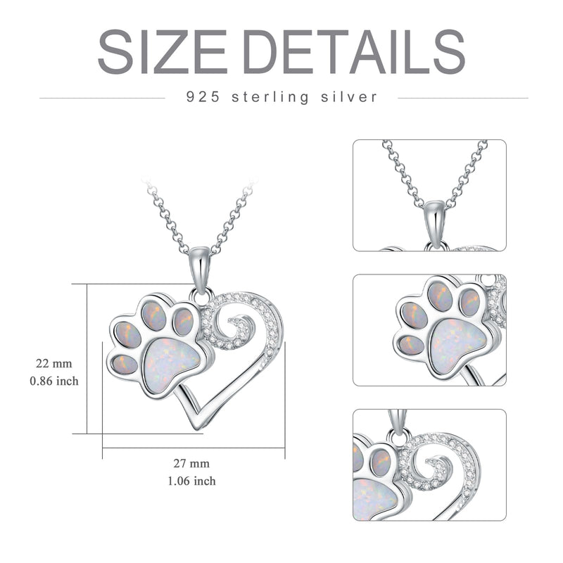 Urn Necklaces for Ashes 925 Sterling Silver Dragonfly/Pet Print Cremation Jewelry Keepsakes Memorial Gifts for Women Paw Print - PawsPlanet Australia