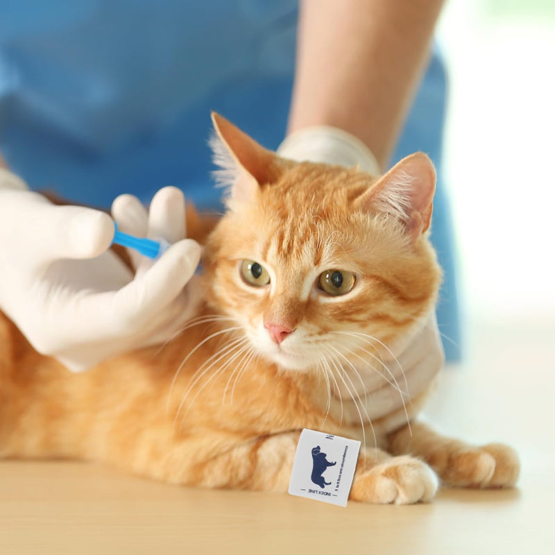 POPETPOP Blood Pressure Cuff for Animals, Universal Size, Reusable Cuff Made of Soft Composite Nonwoven Fabric for Cats and Dogs, Precise Monitoring in Home Use