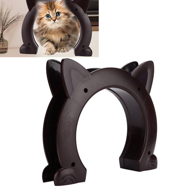 Cat Door, Dog Gate Durable for Household Doors for Interior Exterior for Window