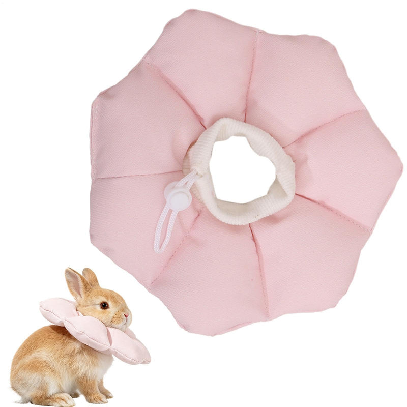 Cat protection collar for cats | Anti-bite donut neck collar, for kittens, dogs, rabbits, chinchillas, ferrets and small animals, small pets like dogs, hamsters, ferrets against licking and scratching, pink, medium