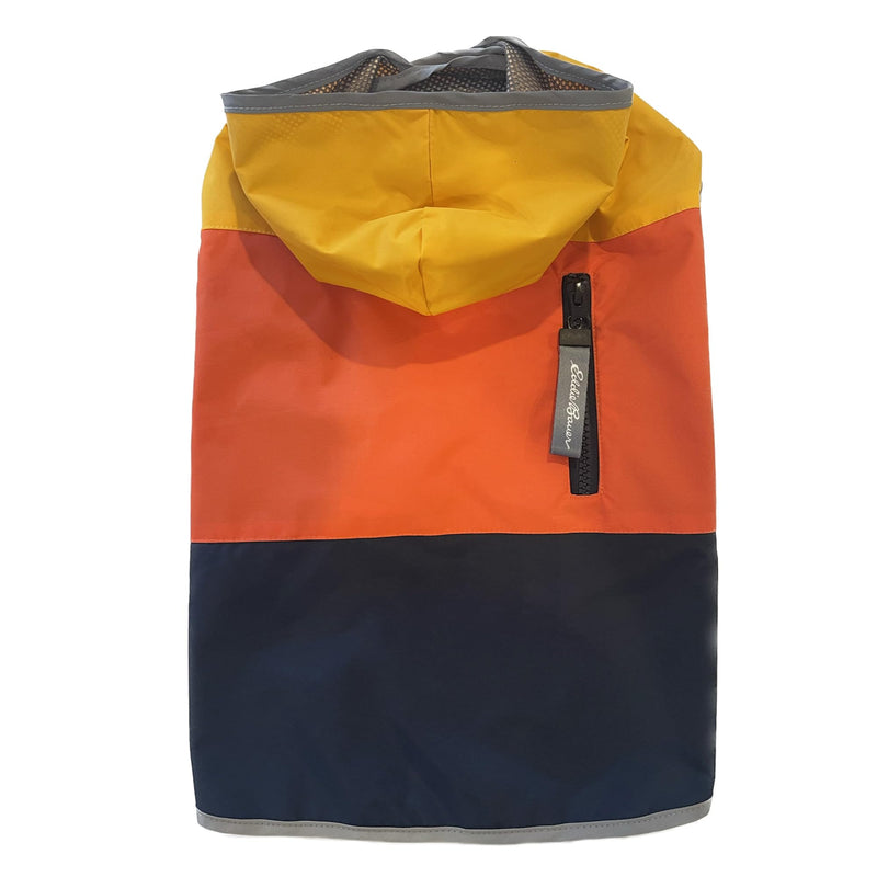 Eddie Bauer E23210XL Ravenna Colorblocked Dog Windbreaker Jacket in XL, Orange and Blue X-Large Yellow - PawsPlanet Australia