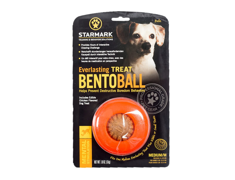 Starmark Everlasting Bento Ball for Dogs, Medium - PawsPlanet Australia