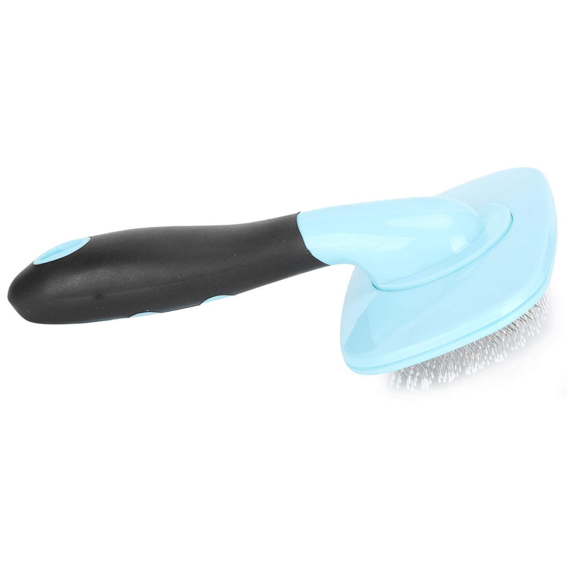 Pet Hair Comb, 360 Degree Rotating Slicker Brush with Massage Function for All Hair Types Pet Owners Groomers and Multi Pet Households - PawsPlanet Australia