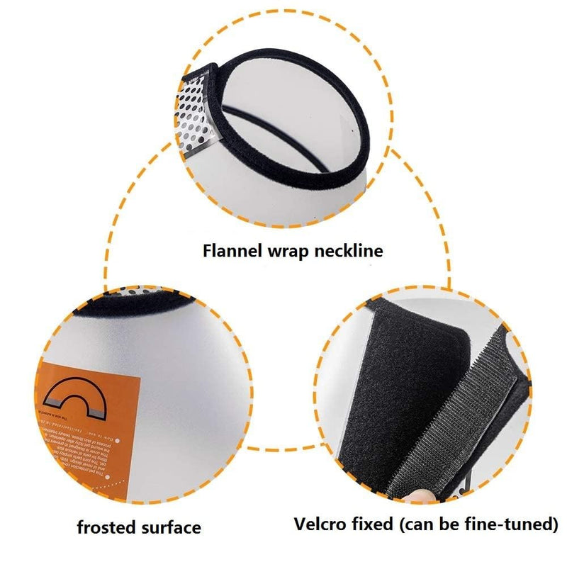 Cat Dog Cone Collar pet Protective Cover , cat Dog Collars for After Surgery,to Prevent Pets from Licking Wounds (XXS,XS,S Three in one) (XXS,XS,S three in one) - PawsPlanet Australia