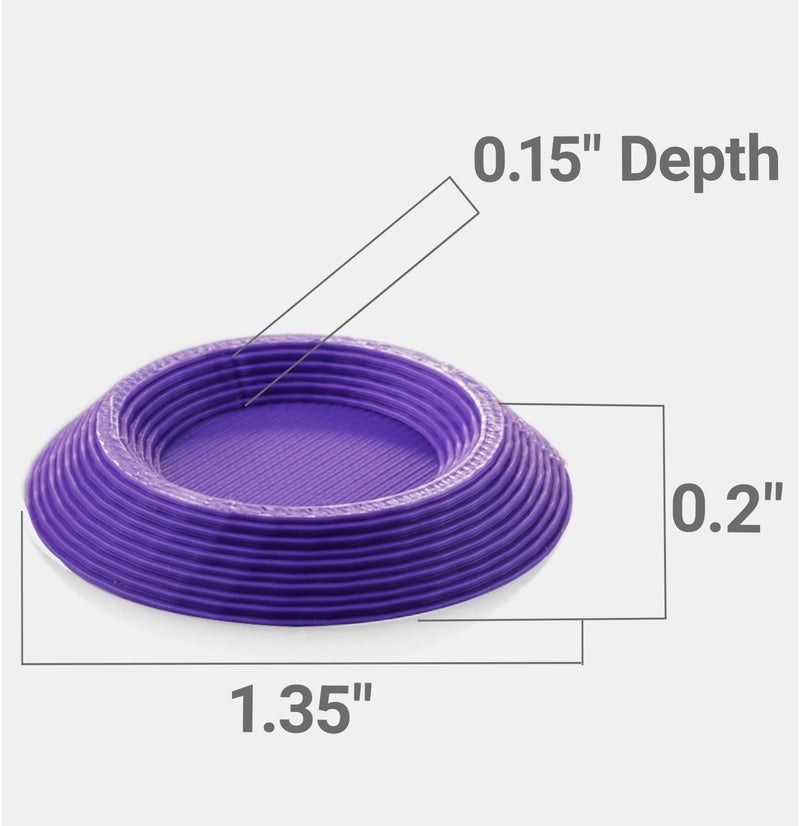 12pcs Isopod Feeder Bowls, Tiny Feeding Dish for Isopods, Springtails, Dubia Roaches, Dwarf Invertebrates – Colorful Food Dishes for Terrariums and Enclosures - PawsPlanet Australia