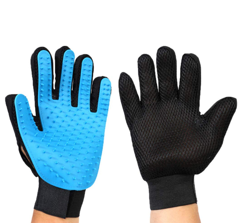 Cat Pet Cleaning Mane Gloves Pet 2PCS Beauty Massage Gloves Silicone Dog Bath Massage Brush