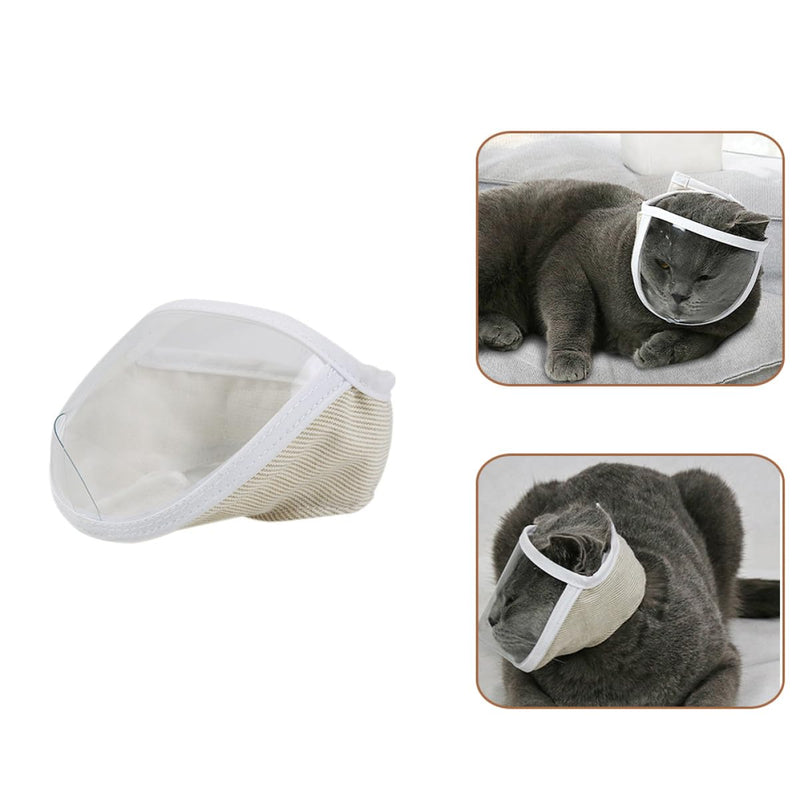 ULTECHNOVO Cat Face Mask made of Polyester. Practical and gentle cat protection against bites for home use and injections.