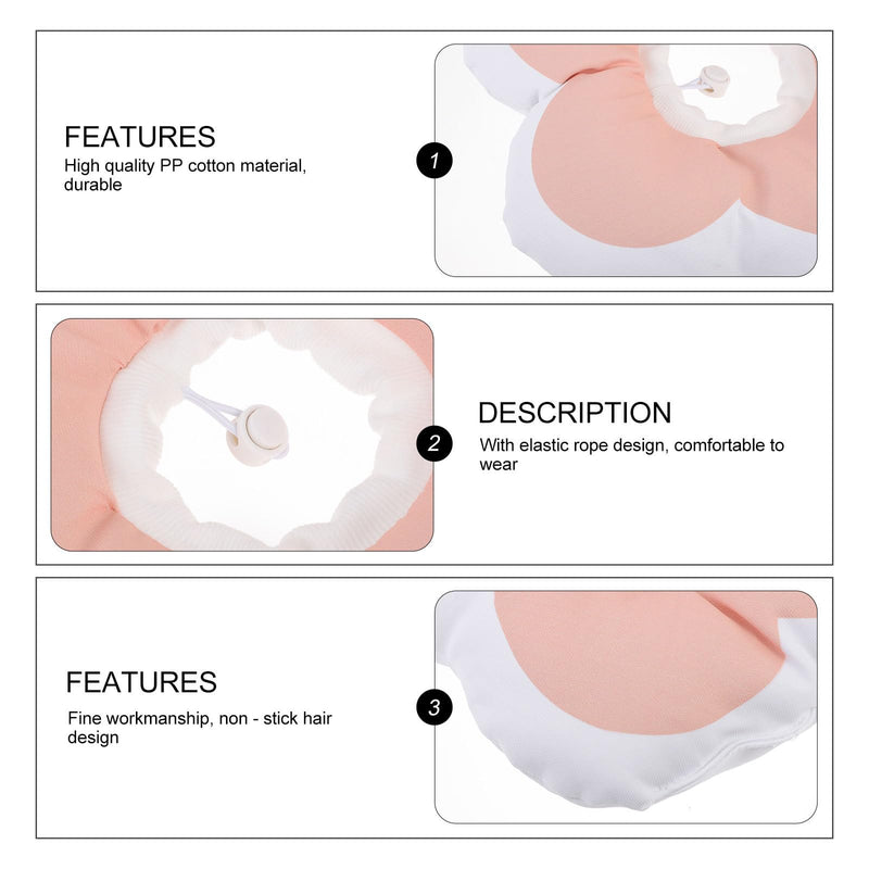 Flower-shaped recovery collar for cats, breathable, anti-bite cat collar made of PP cotton, protective collar for recovery and injuries, suitable for pets