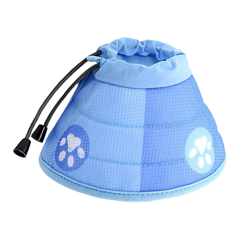 Adjustable cat collar, soft and scratch-resistant, prevents licking and protects wounds, ensuring comfort for pets. Suitable for cats and dogs.