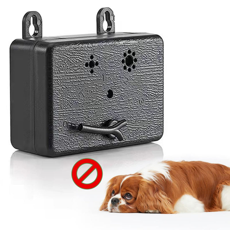 Anti Barking Device, Dog Barking Control Devices,Ultrasonic Dog Bark Deterrent, Mini Sonic Repellent 50 FT Control Range Safe for Dogs Portable Indoor & Outdoor Black