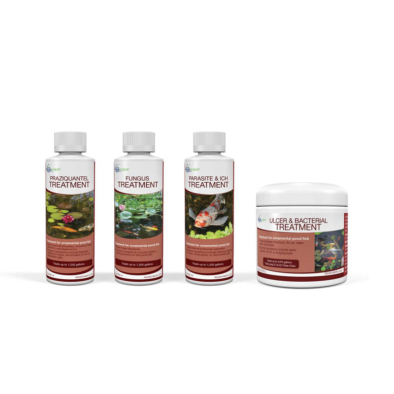 Aquascape 81041 Praziquantel Fish Treatment Liquid 250 g / 8.5 oz for Pond Water Feature - PawsPlanet Australia