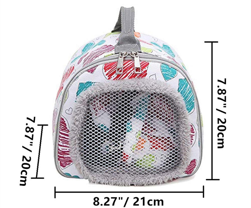 Litewoo Guinea Pig Carrier Soft Portable Breathable Handbag Pouch for Guinea Pig Hamster Rat Chinchilla Sugar Glider Carrying Bag - PawsPlanet Australia