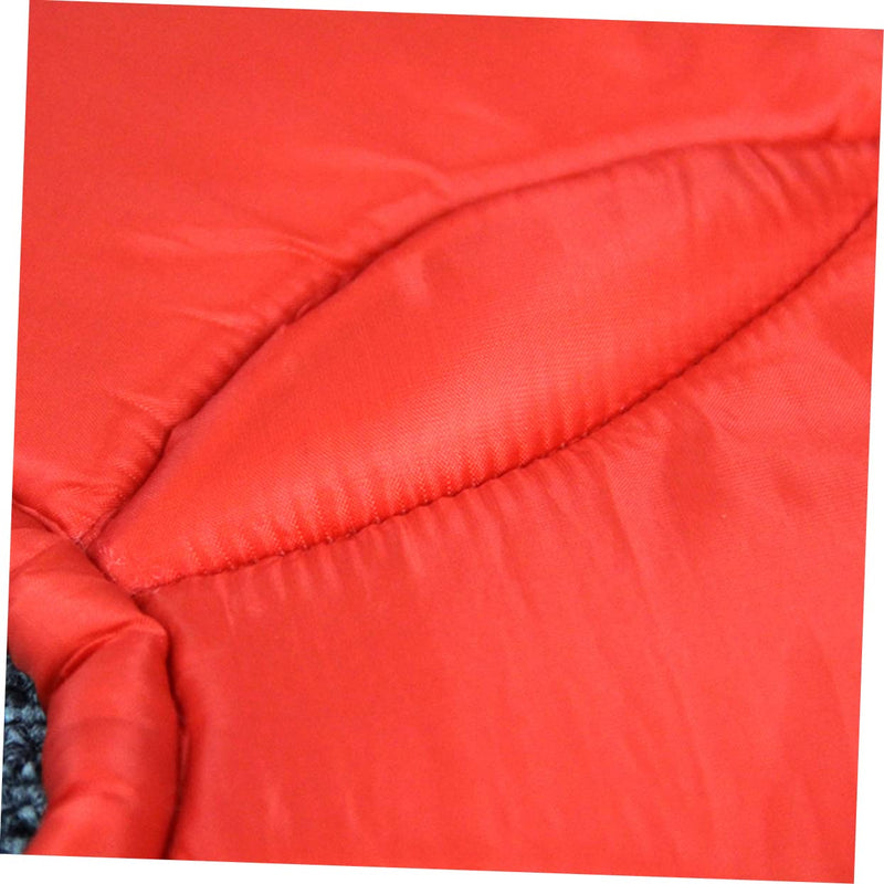 Protective Dog Collar Red Polyester Sponge Design for Dog Licking Prevention and Comfort - PawsPlanet Australia