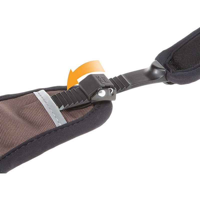 Ferplast Dog Harness Small Dog ERGOTREKKING EXTRA SMALL, Escape Proof Dog Harness, Greyhound, Adjustable Harness for Dogs, Reflective, Padded, 6 Closures, Ideal for Trekking XS Brown - PawsPlanet Australia
