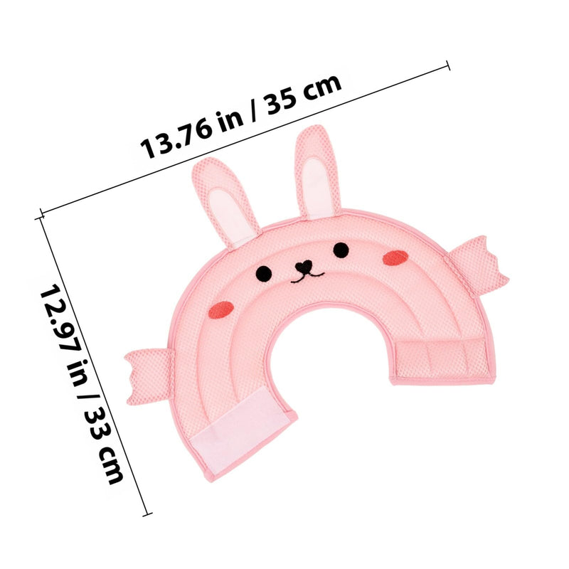 BESPORTBLE Breathable Polyester Cat Collar with Bunny Ears Prevents Licking and Scratching for Post-Surgery Recovery for Kittens and Cats