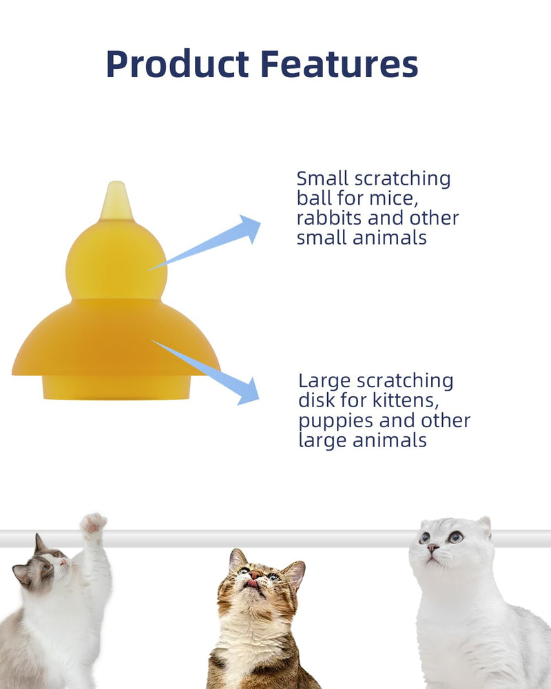 Pet Nursing Bottle, Pet Feeding Nipple, Nursing Bottle Kits for Feed Puppy & Kitten Milk, with 1 * Pet Feeding Bottle, 4 * Pet Feeding Nipple, Fit for Kittens, Puppies, Rabbits, Squirrels - PawsPlanet Australia
