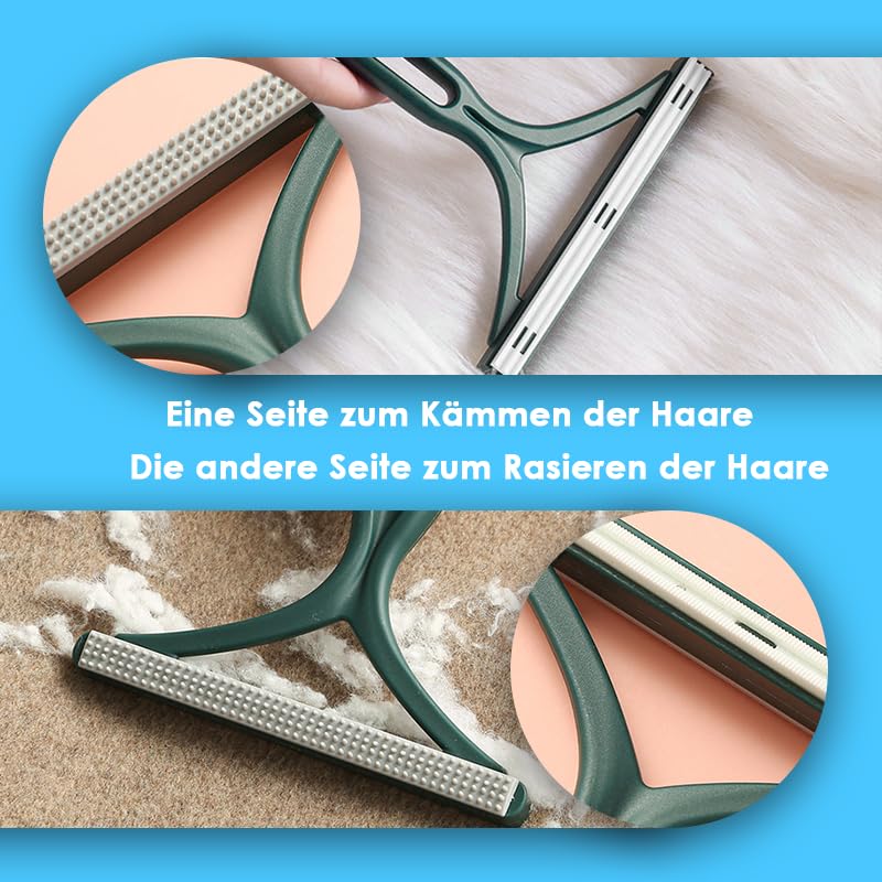 Set of 3 Pet Hair Remover Brush for Clothing, Sofa, Car, Bed, Carpet - PawsPlanet Australia
