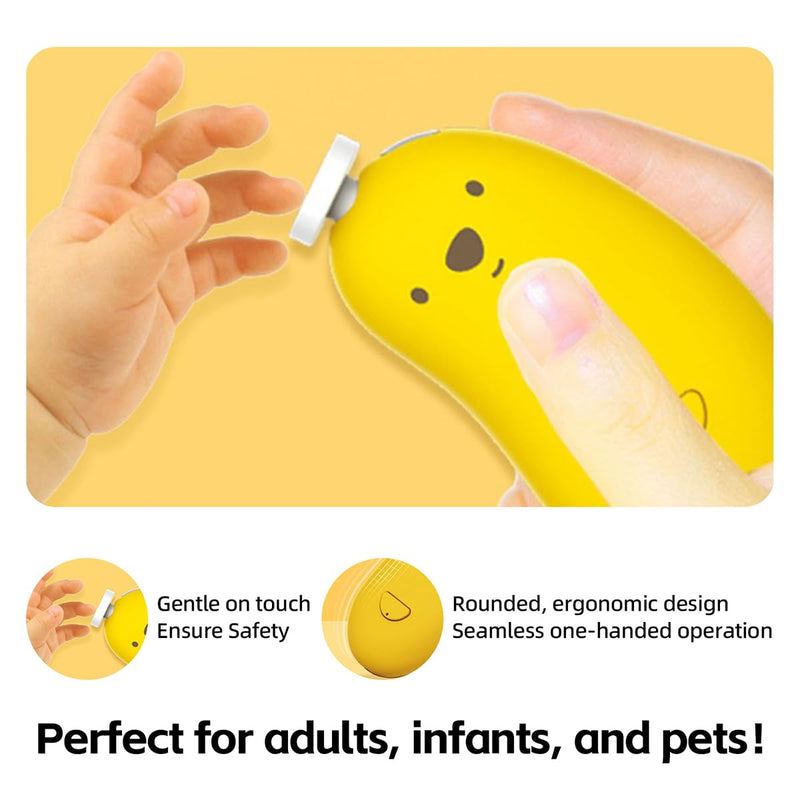 MANON ROSA Bird Nail Grinder, Bird Beak Grinder- Safe and Quiet Bird Nail Care Tool, Complete Grooming Kit for Parrots Conures Cockatiels Finches Parakeets, Premium Beak Maintenance (White) White - PawsPlanet Australia