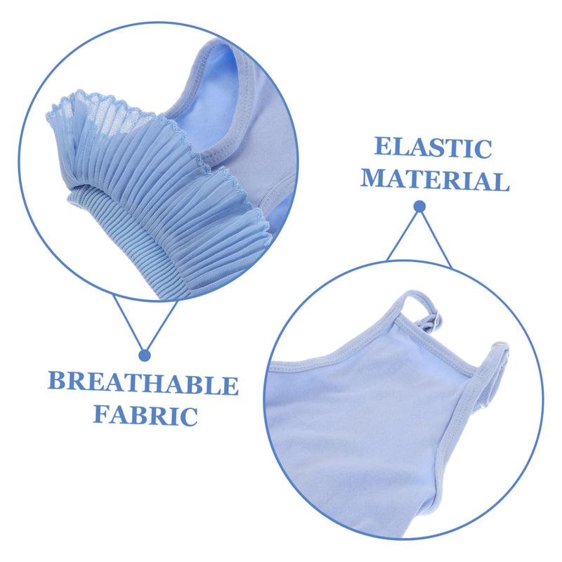 Gadpiparty Lightweight and Breathable Recovery Suit for Cats Made of Modal Fabric Surgical Onesie for Female Cats and Kittens after Surgery Size Light Blue