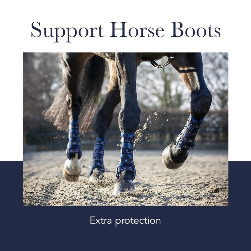 LeMieux Support Horse Boots - Protective Gear and Training Equipment - Equine Boots, Wraps & Accessories Medium White - PawsPlanet Australia