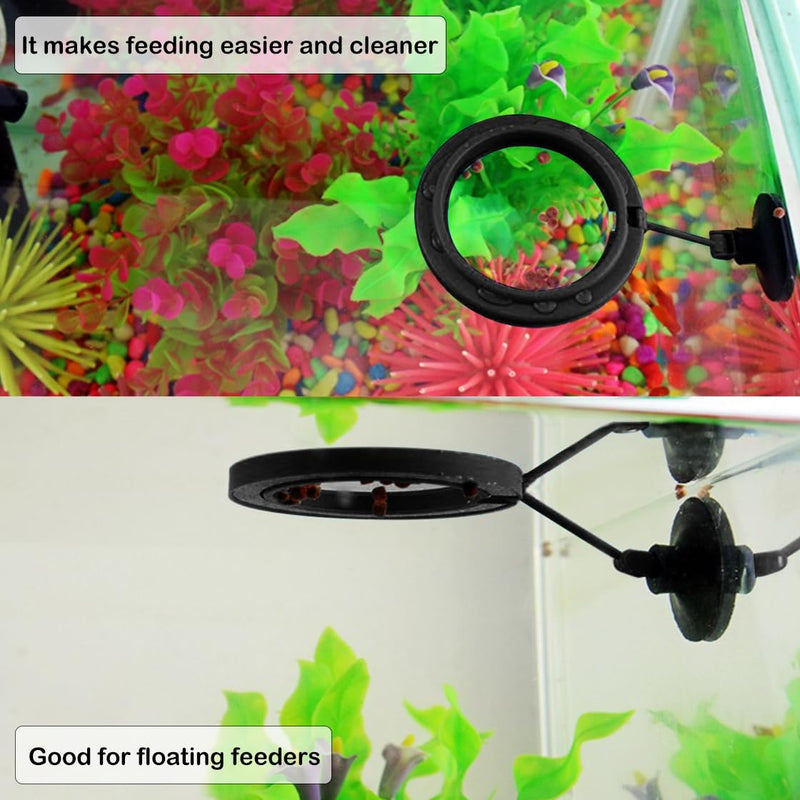 6PCS Betta Fish Aquarium Decoration, Betta Fish Leaf Pad + Fish Feeding Ring+ Betta Fish Acrylic Tube Tunnel,Hideout Ornament for Fish Tank Aquarium Decor 6 pcs - PawsPlanet Australia