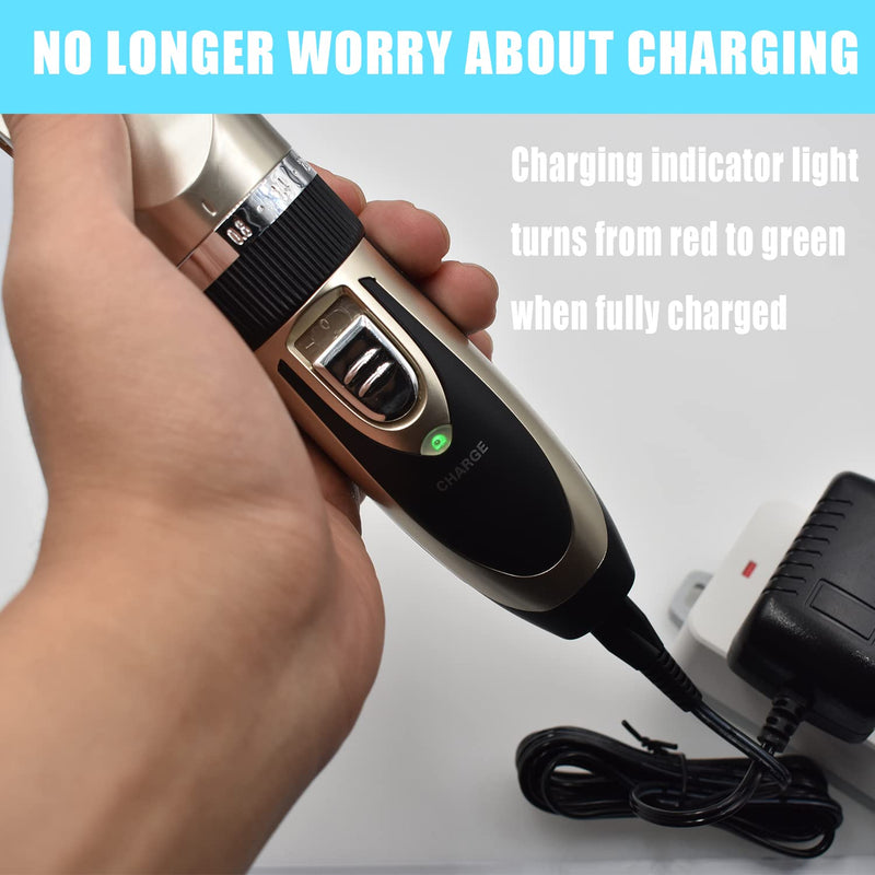 Charger Fits oneisall Low Noise Dog Clippers, Replacement Charger cord Compatible with SUPRENT Hair Clippers For-Oneisal.. - PawsPlanet Australia