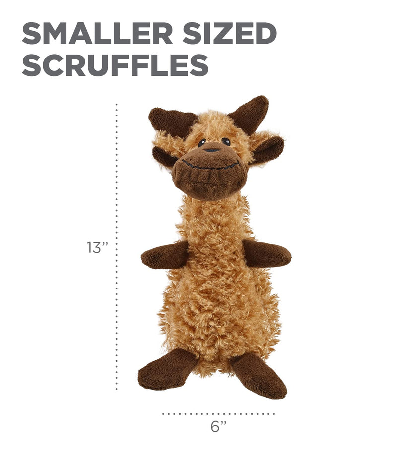 Charming Pet Plush Dog Toys Scruffles Small Moose - PawsPlanet Australia