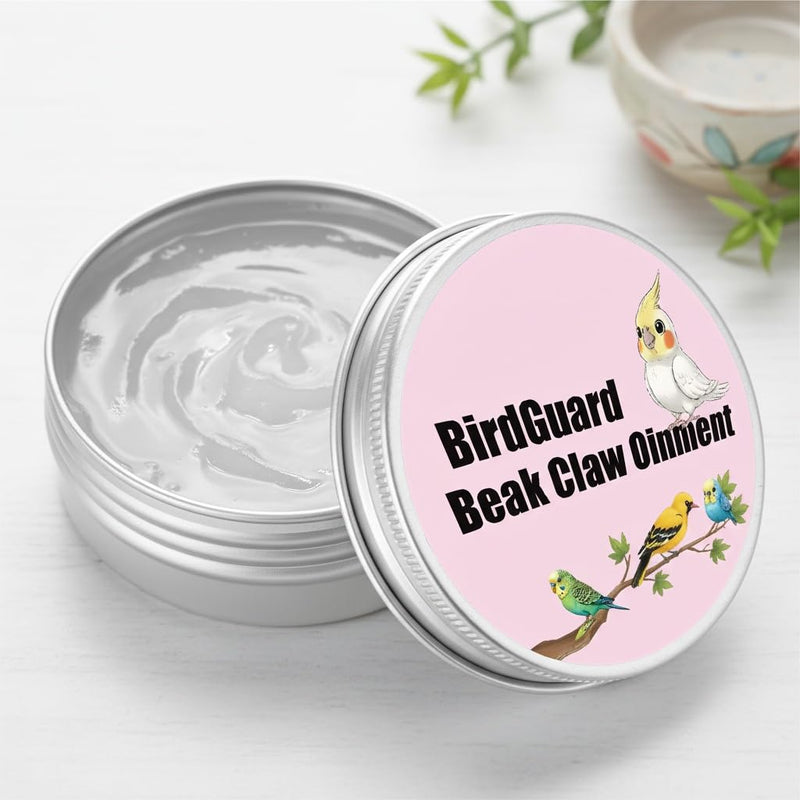 Parrot Beak Oil & Bird Feet Moisturizer – Ointment for Dry Skin, Beak Care & Claw Repair for Budgies, Cockatiels for Peeling, Flaky, Cracked Beaks and Rough, Dry Claws - PawsPlanet Australia