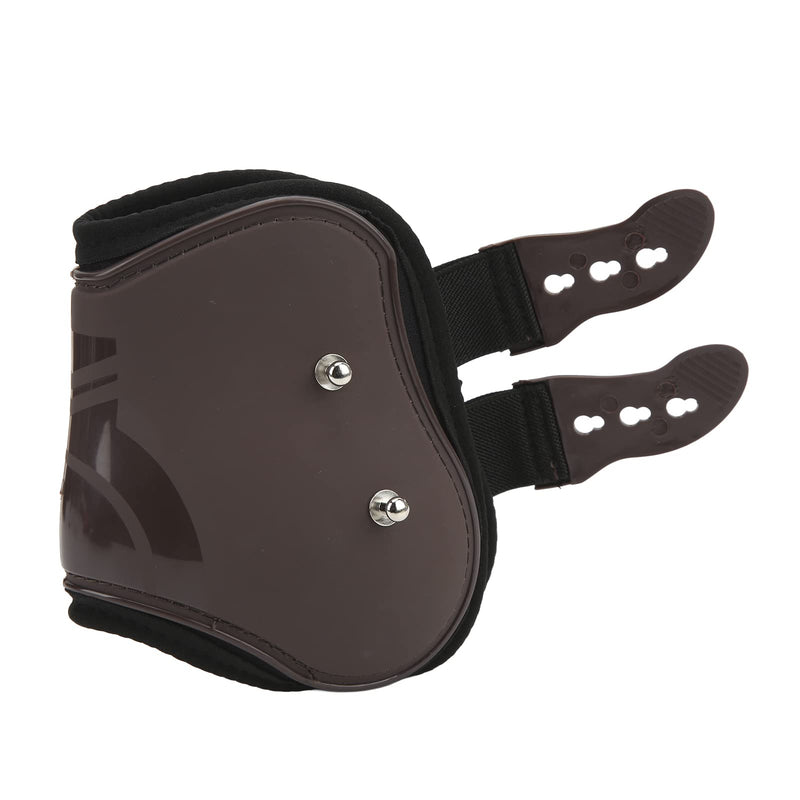 Horse Boots for Front and Hind Legs, 4Pcs PU Horses Tendon Fetlock Brace Guard Boots, Protective Horse Leg Wraps for Riding, Shock Absorbing, Jumping, Horse Gears(M) - PawsPlanet Australia