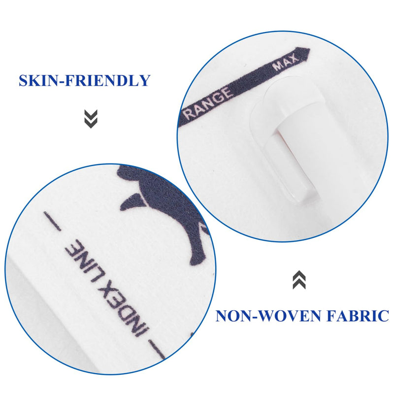 POPETPOP Blood Pressure Cuff for Animals, Universal Size, Reusable Cuff Made of Soft Composite Nonwoven Fabric for Cats and Dogs, Precise Monitoring in Home Use