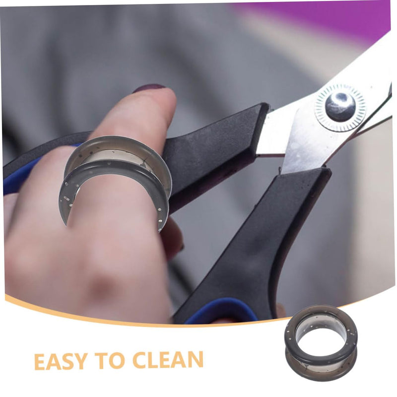 10pcs Silicone Rings Scissor Inserts Scissor Finger Silicone Grooming Shear Finger Grips Scissor Inserts Refer to Pet - PawsPlanet Australia