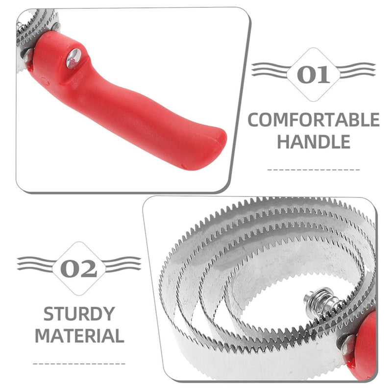 SHINEOFI 2-Piece Horse Grooming Tool with Serrated Stainless Steel Comb and Plastic Handle. Effective Itch Relief Brush for Horses, Farms and Pet Shops