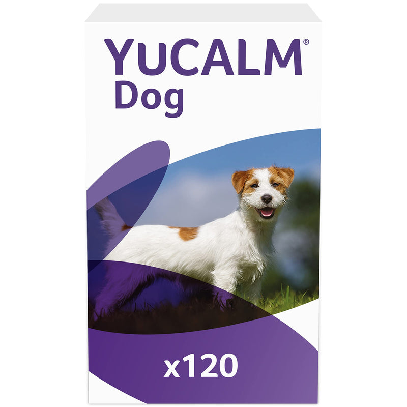 YuMOVE Calming Care for Adult Dogs | Previously YuCALM Dog | Calming Supplement for Dogs who are Stressed or Nervous |120 tablets | Packaging may vary 120 Tablets - PawsPlanet Australia