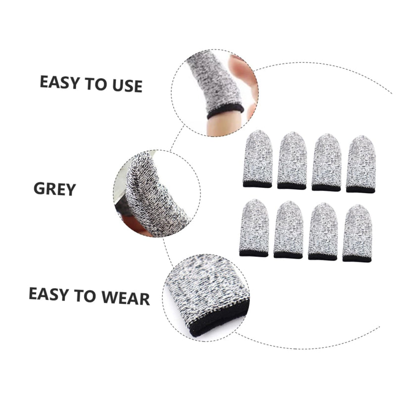WOONEKY 4 Pairs Pet Dental Care Finger Cots Black Gentle Against Plaque and Bad Breath Reusable Protective Pet Oral Cleaning Supplies for Dogs and Cats