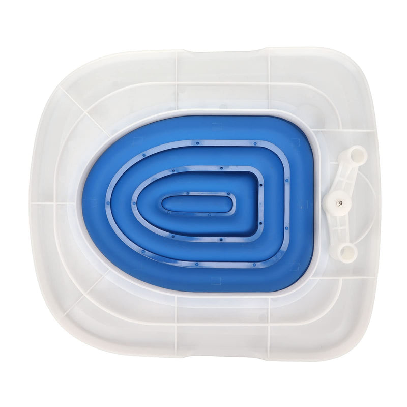 Cat Toilet Training Kit, Universal Reusable Cat Toilet Trainer for Pet Cleaning Litter Boxes (White Tray, 1 Blue Inner Support) - PawsPlanet Australia