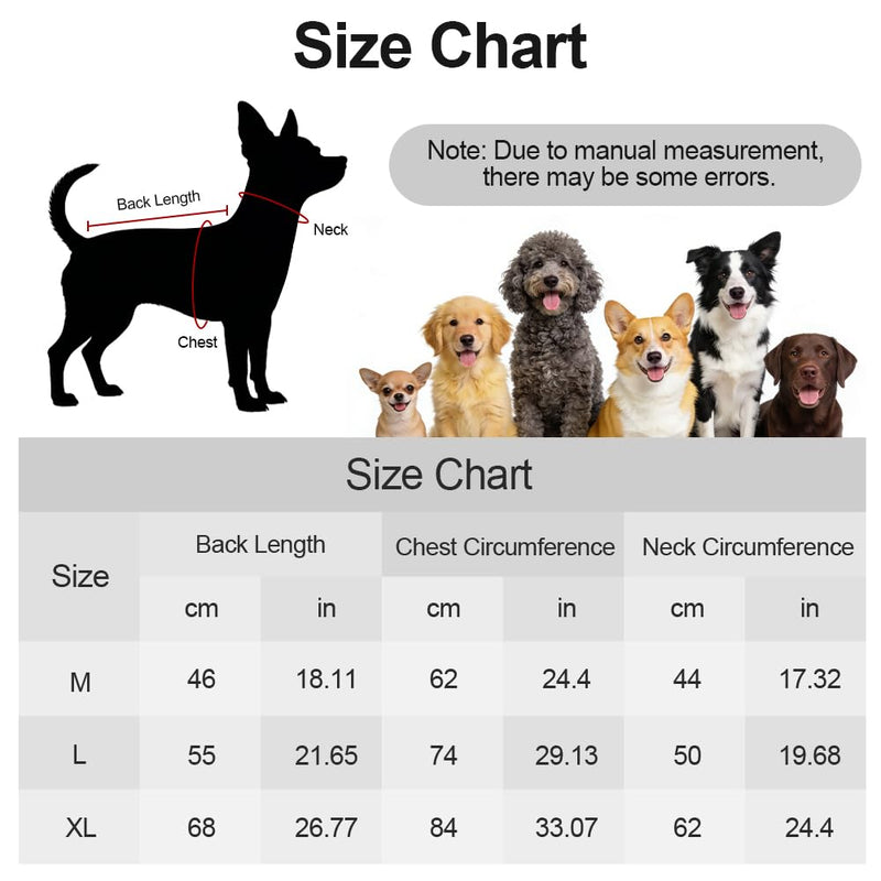 AUYAO Dog Recovery Suit Dog Surgery Bodysuit Anti-Licking Puppy Medical Surgical Suits Abdominal Wounds Protector Male Castration Onesie Post Op Dogs Surgery Shirt Pet Cone E-Collar Alternative(L) L Hook & Loop Fastener Style-red Black Stripes