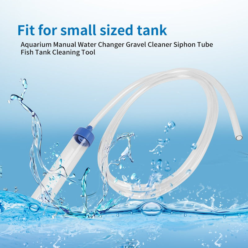 HEEPDD Aquarium Water Changer, 59inch Length Fish Tank Manual Cleaning Tool Gravel Sand Cleaner Vacuum Siphon Tube for Water Changing and Sand Cleaner (AS-999) - PawsPlanet Australia