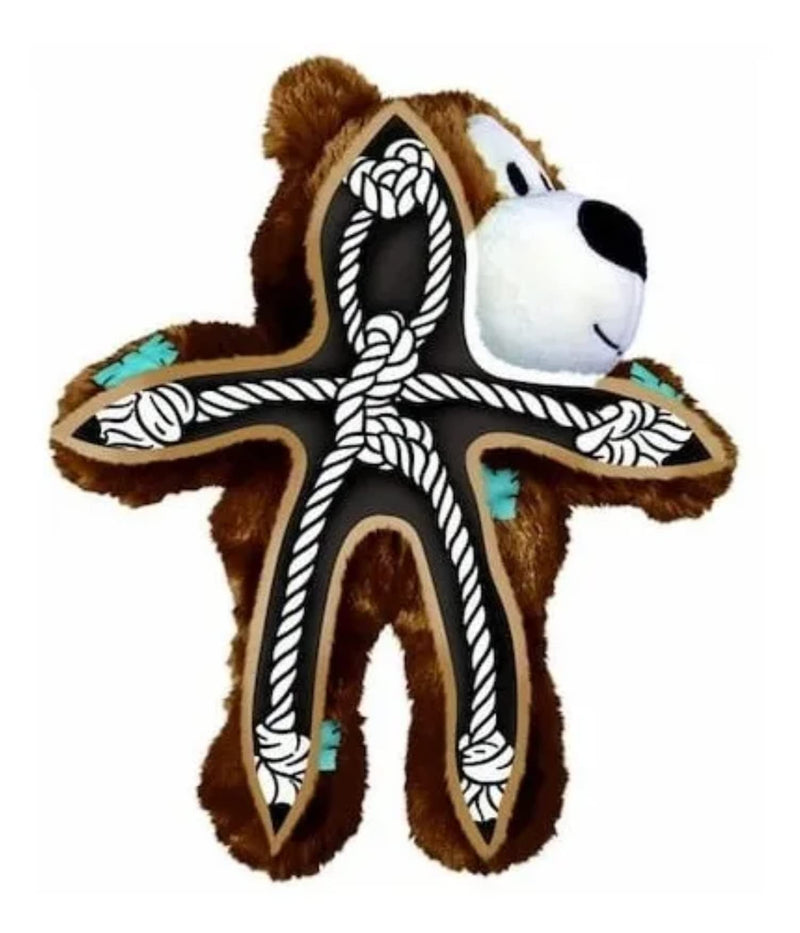 Wild Knots Bears Durable Dog Toys Size:Med/Large Pack of 2 Medium/Large Pack of 2