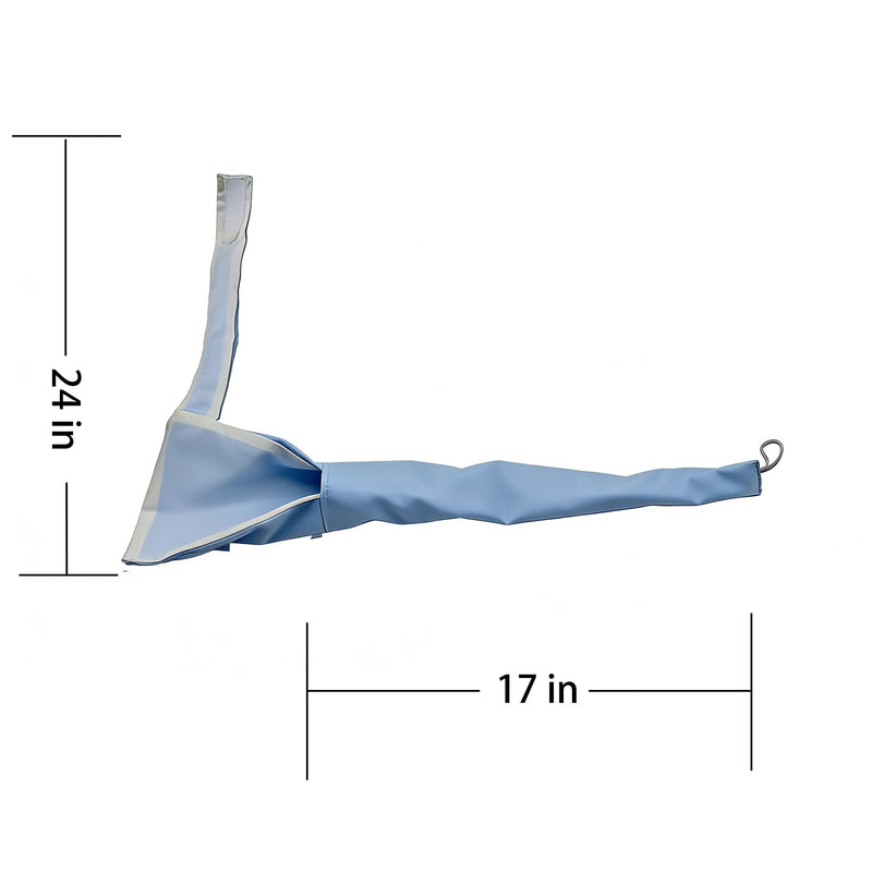 Waterproof Cat Tail Protector for Cats Happy Tail Syndrome Tail Tip Injuries Cat Tail Guard Prevents Licking Wounds for Medium-to-Large Cats 6.6–13.2 lbs