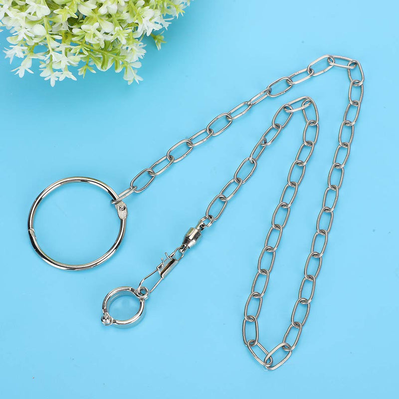 TOPINCN Bird Foot Chain Flying Stainless Steel Training Rope Outdoor Parrot Ankle Foot Ring Accessories Bird Harness Leash Prevent Escaping - PawsPlanet Australia