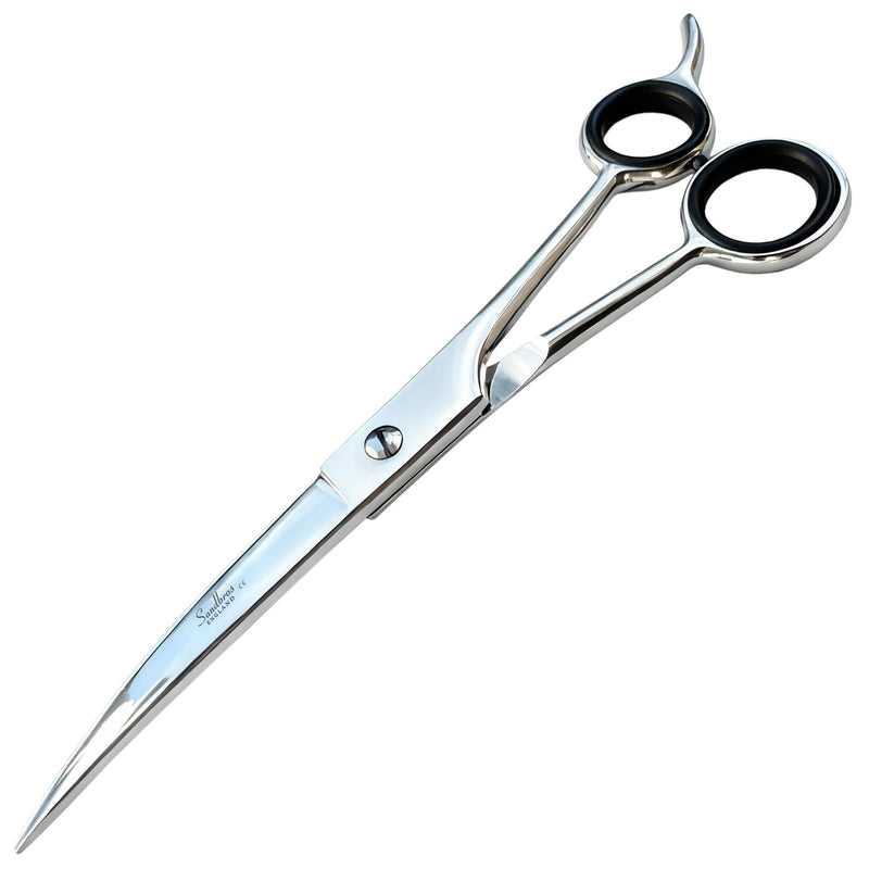8.5" Curved Shears for Dog Grooming Scissors | Heavy Duty Large & Sharp Pet Grooming Scissors for Dogs UK