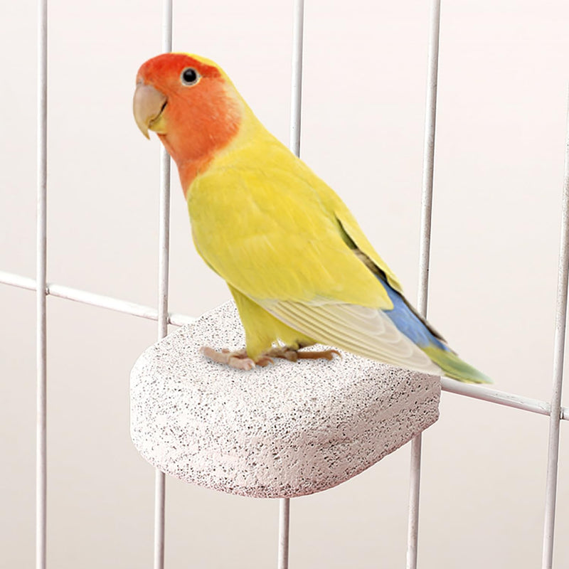 4Pcs Bird Beak Grinding Stone, Bird Perches Calcium Parrot Perch Stand Parrot Teeth Mouth Molar Cage Accessories Platform Paw Grinding Sticks Jumping Stand for Budgie Cockatiel Conure Finch - PawsPlanet Australia