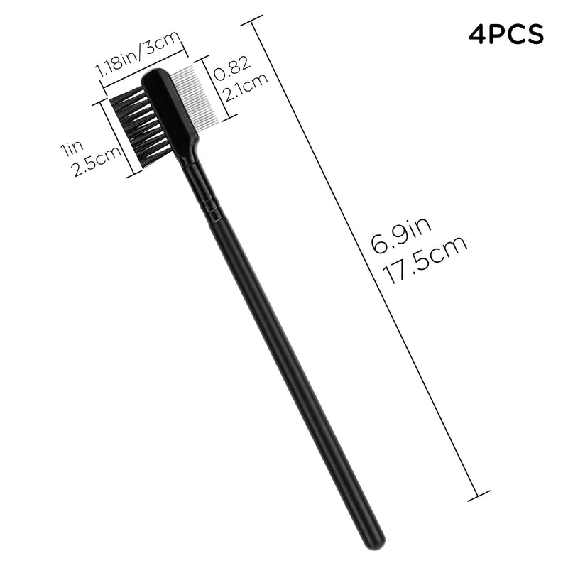 LUTER 4 Pcs Tear Stain Remover Comb Dog Flea Comb Double-Sided Multifunctional Dog Eye Comb Brush Pets Grooming Comb for Dogs Cats Removing Crust and Mucus - PawsPlanet Australia